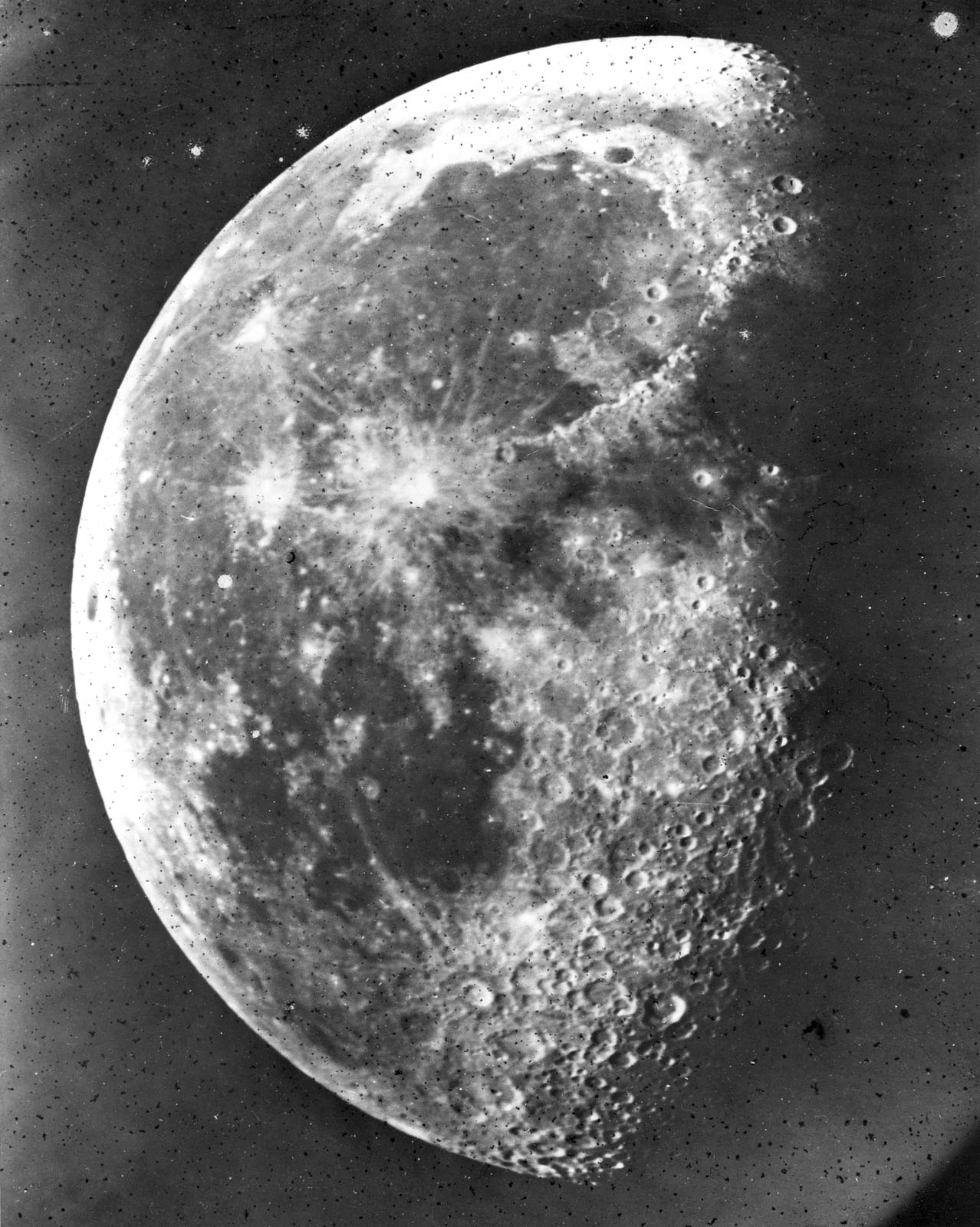 Moon photo, 1863