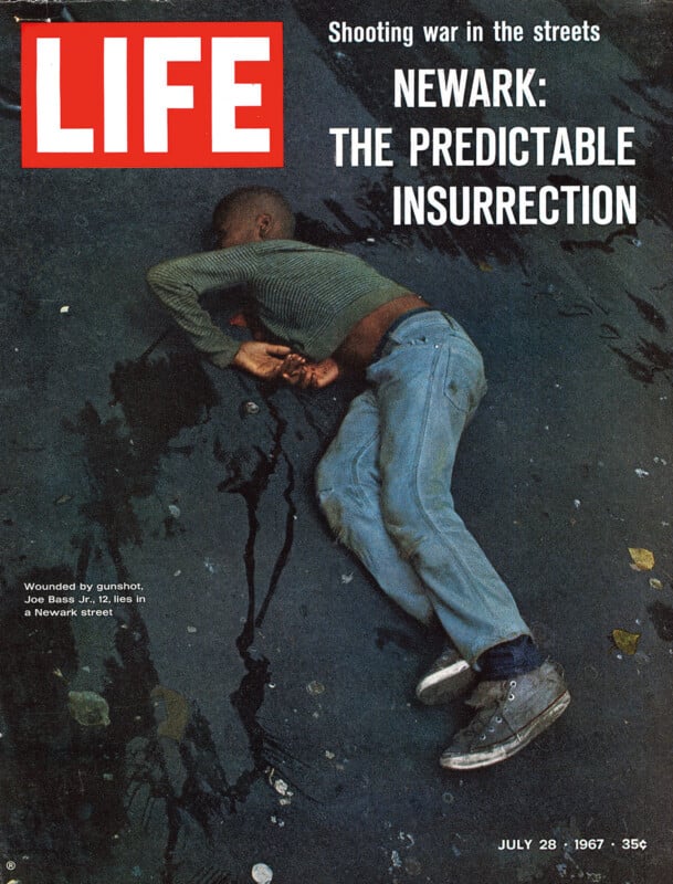 newark riots 1967, Life magazine cover.