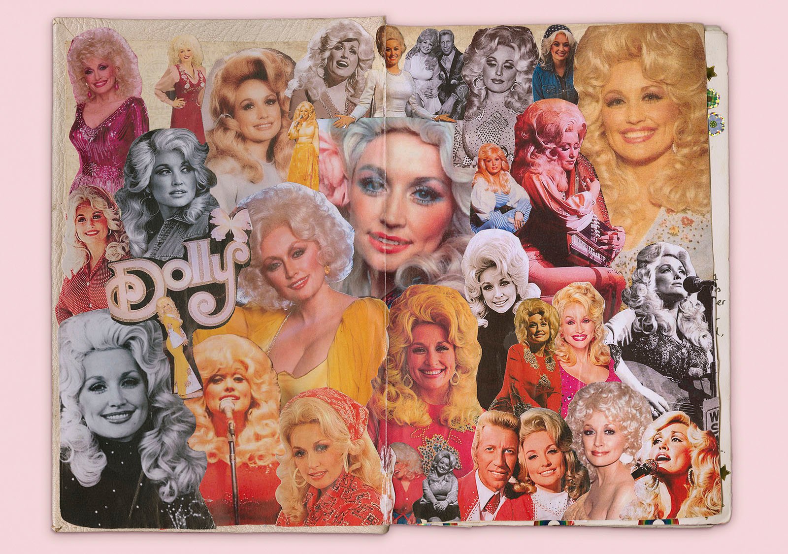 Dolly Parton collage