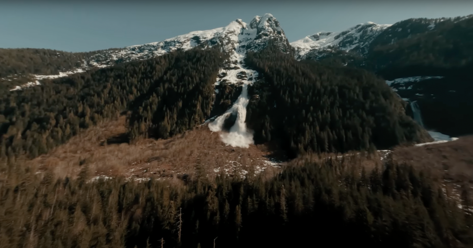 Drone Pilot Captures Huge Avalanche Up Close in Canada
