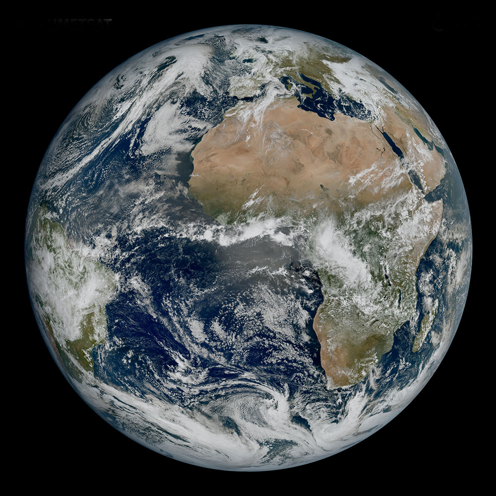 Stunning Photo Of Earth Taken By Europe s Powerful New Satellite