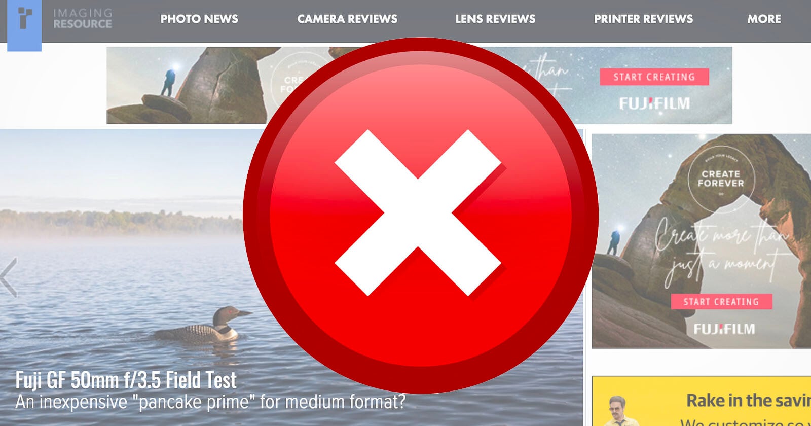 Imaging Resource is Now Offline as the Camera Website Shuts its Doors