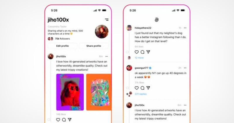 Leaked Image Shows What Instagram’s New Twitter Competitor Looks Like