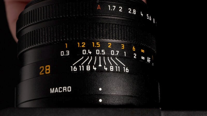 Objectif Leica Q3 28mm f/1.7