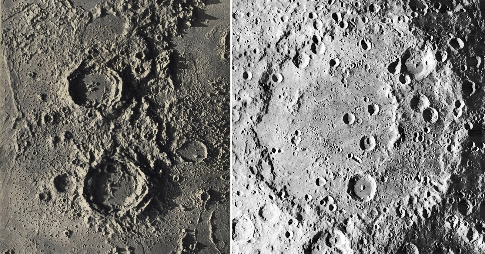 Moon craters