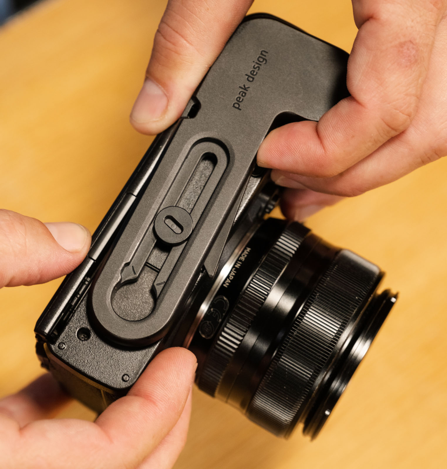 Peak Design's New Micro Clutch is a Minimalist Camera Hand Strap