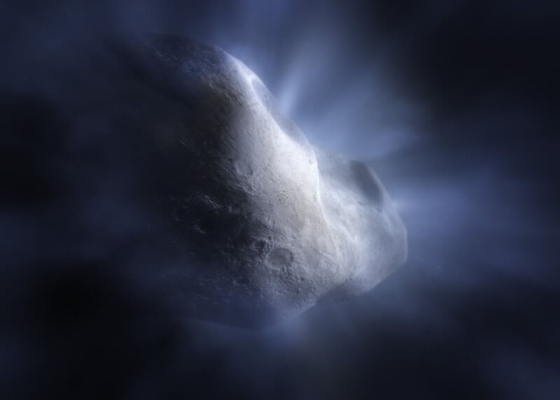 James Webb Space Telescope Comet Read