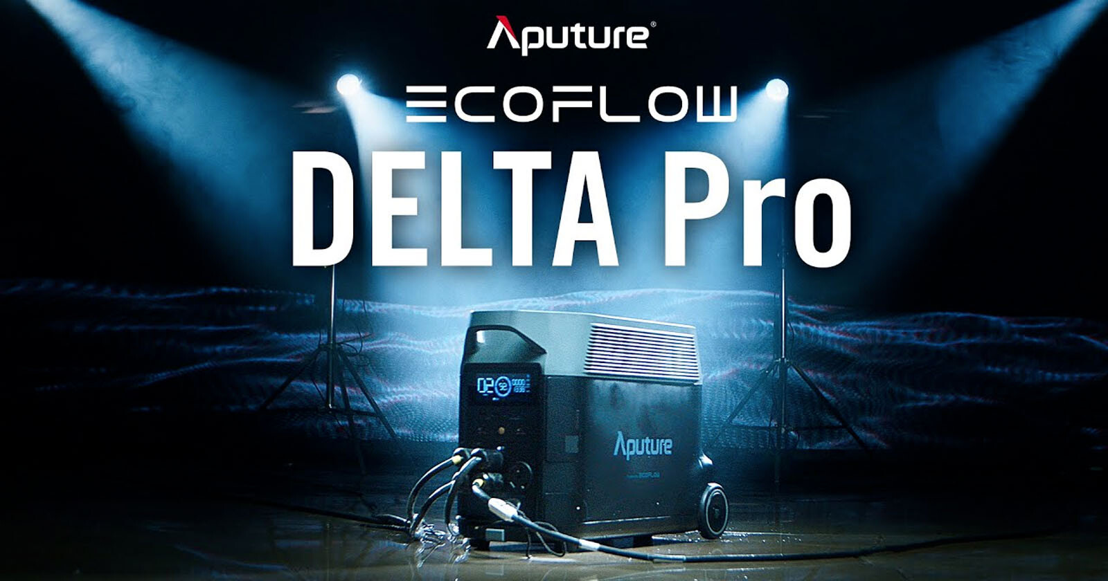 The Aputure Delta Pro is a 3,600Wh Battery for Mobile Film Production