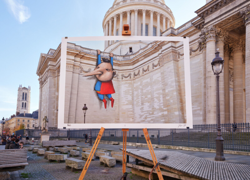 Photographer Cleverly Brings Street Art to 'Impossible' Places