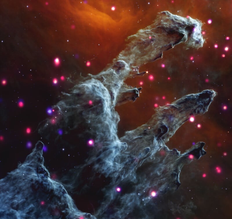 Images composites Chandra et Webb de la NASA