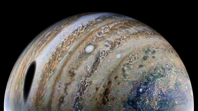 Mission Juno de la NASA, image de Jupiter