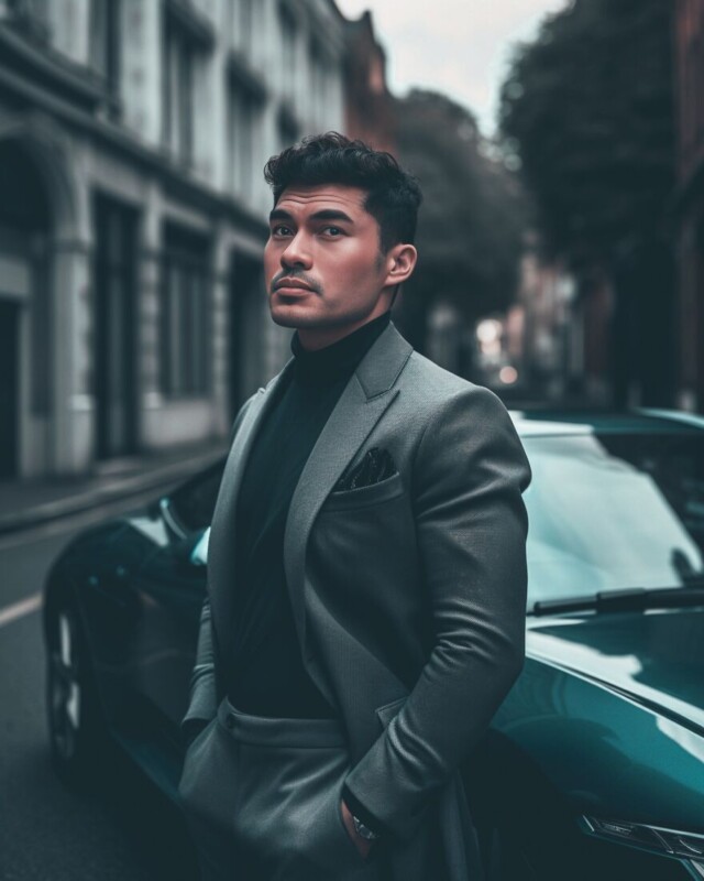 Henry Golding as James Bond