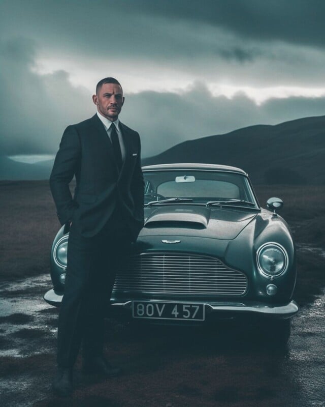 Tom Hardy comme James Bond