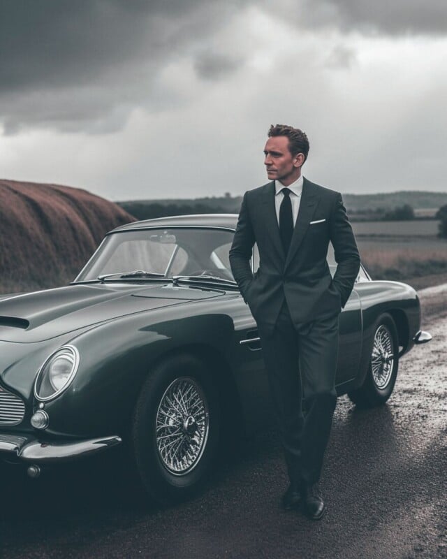 Tom Hiddleston as James Bond