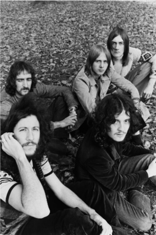 Alec Byrne's 1969 photo of Fleetwood Mac -- which Getty Images allegedly sold without agreement from him.