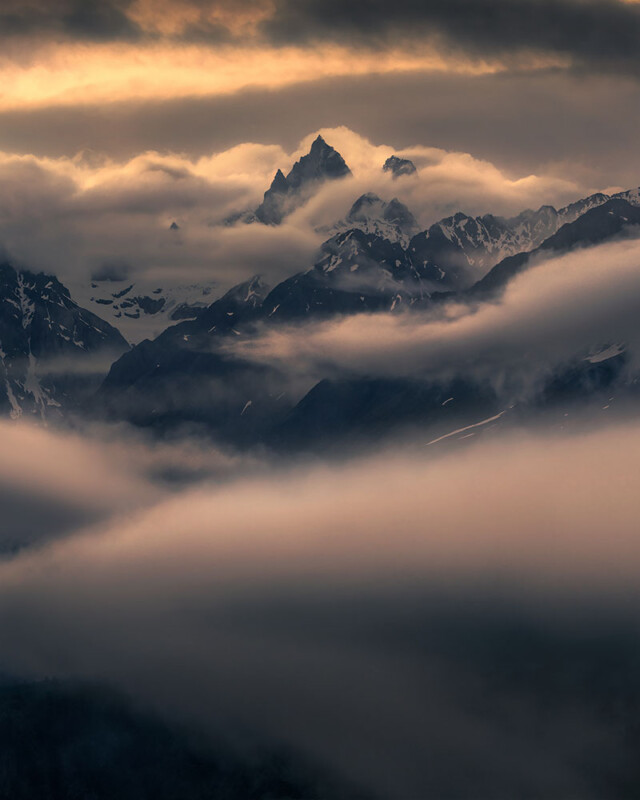 Causasus mountains.