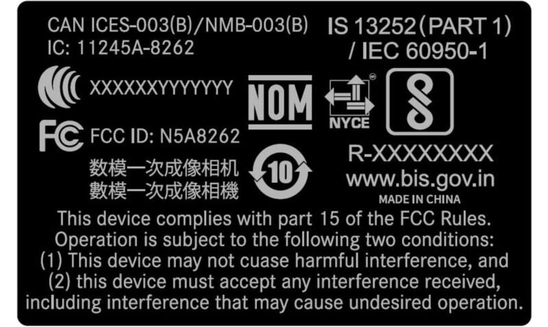 Leica FCC filing