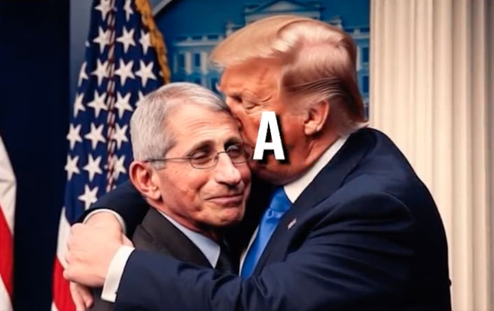 AI image of Turmp and Fauci