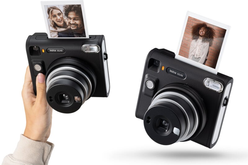 מצלמת Fujifilm Instax SQ40 מיידית.