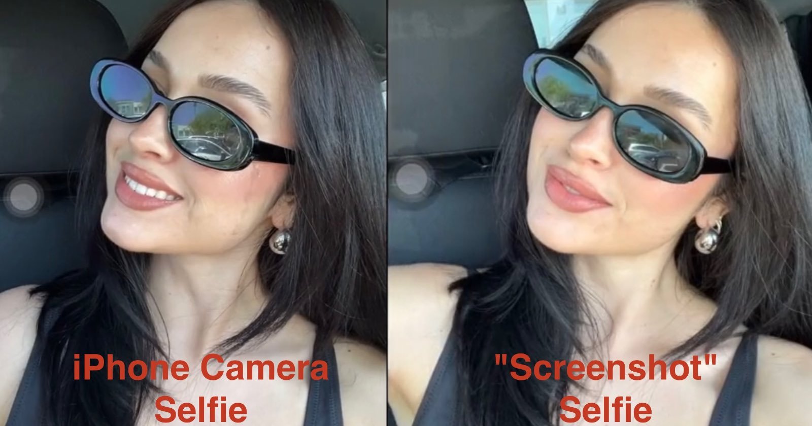 An influencer has claimed “screenshotting” is the secret to taking the best selfies and beats any photo shot with an iPhone camera lens &#