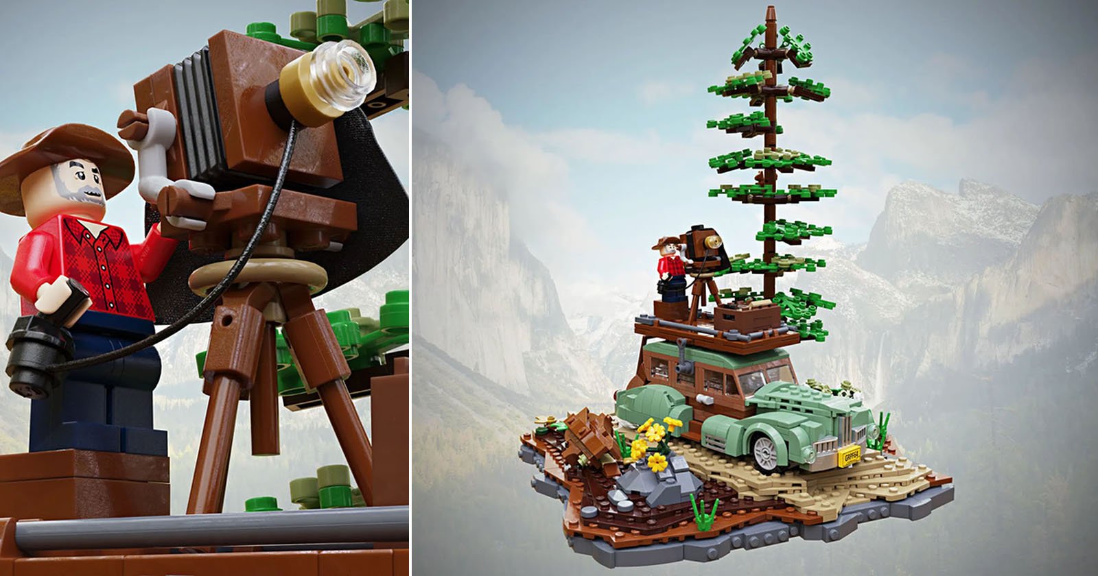 LEGO Tips ‘Landscape Photographer’ Kit Pays Tribute to Ansel Adams