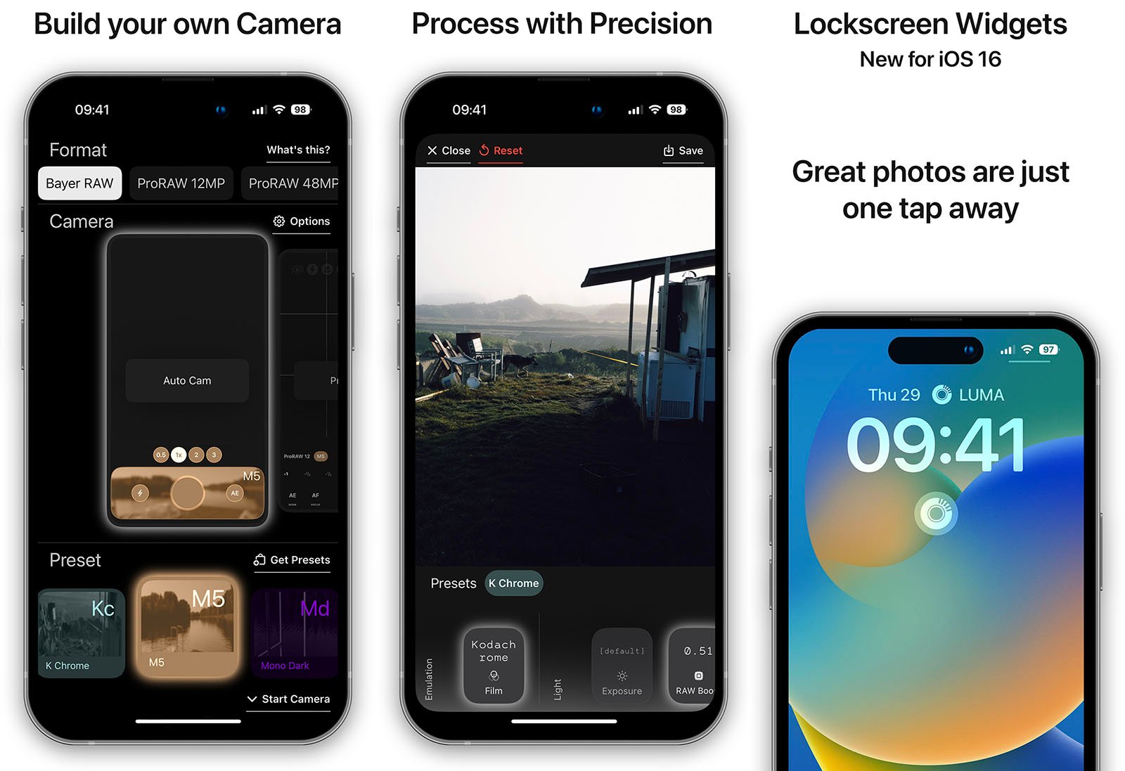 iOS App Luma Now Has a 'Real' Camera Setting Display | PetaPixel