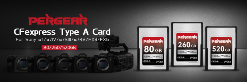 Pergear's New CFexpress Type A Cards Are Swift and Affordable