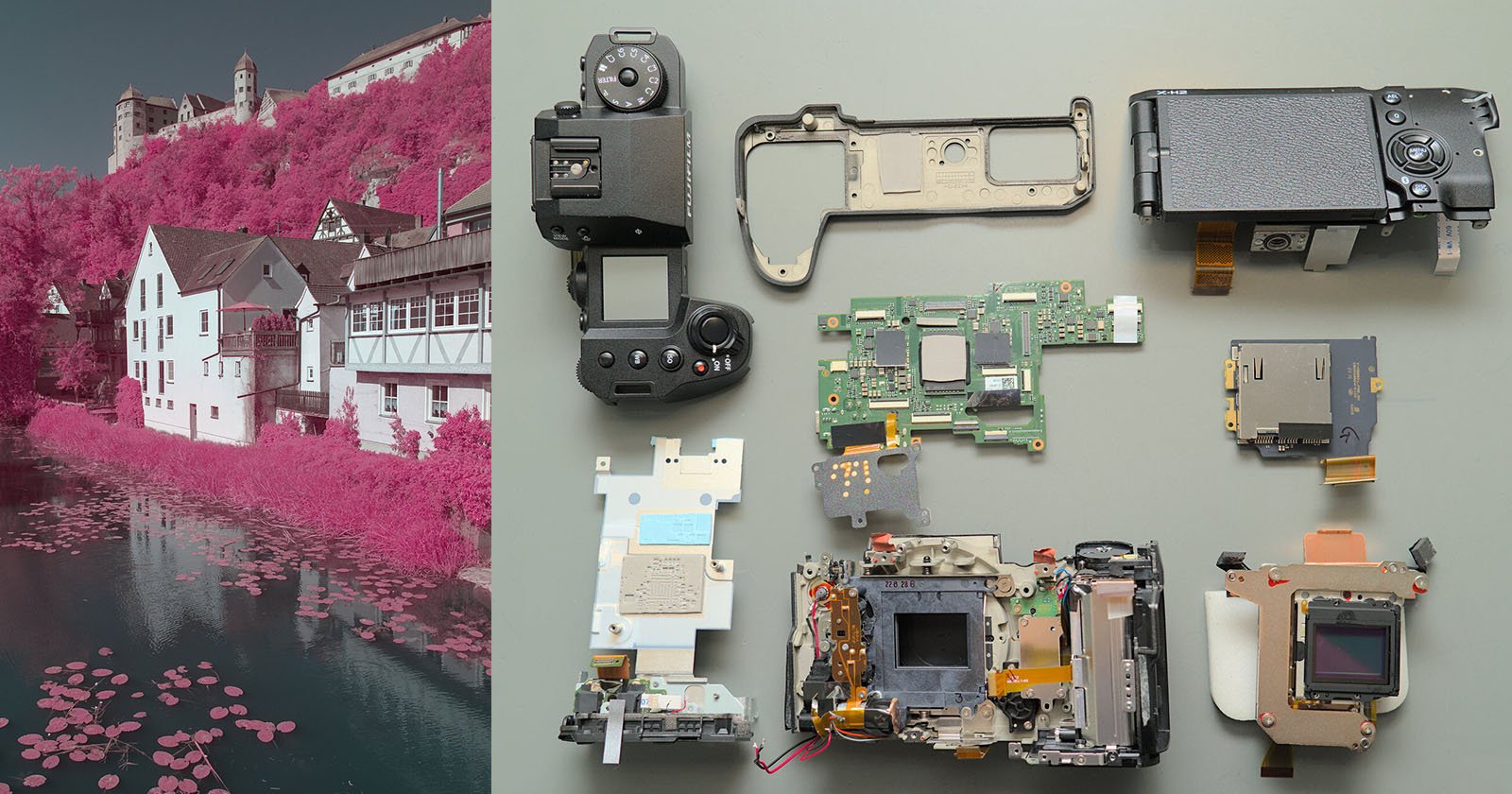 Fujifilm Instax Mini 8 Teardown Shows the Guts of a Modern Instant