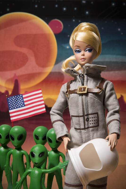 Astronaut Barbie.
