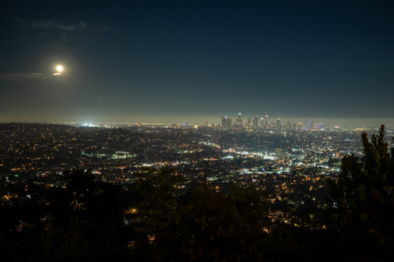 Downtown Los Angeles - no K&F CONCEPT Light Pollution Filter