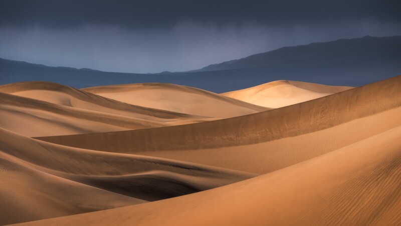 comment photographier les dunes de sable, photographie de paysage parc national de la vallée de la mort