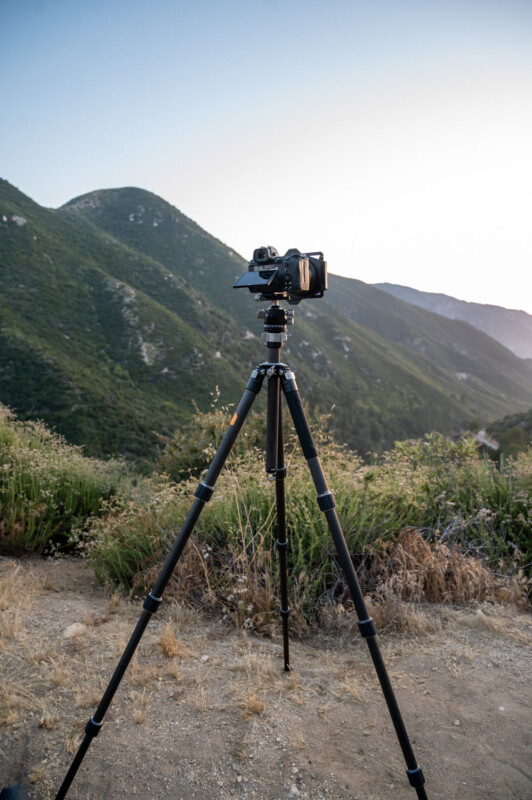 K&F CONCEPT X284C2 Carbon Fiber Tripod with Square Filter Kit