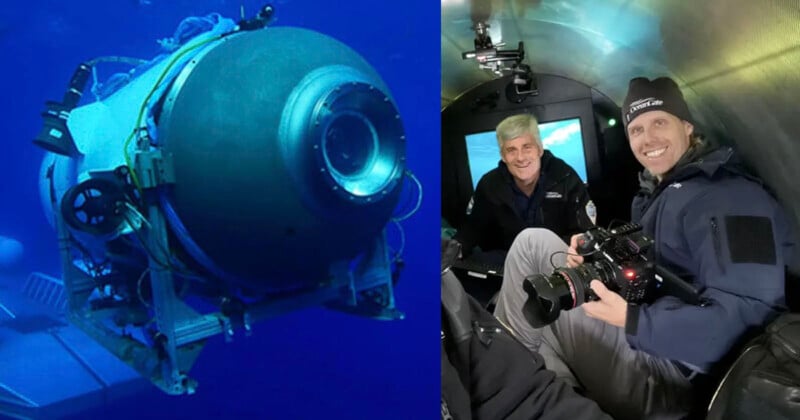   Photographe à bord du sous-marin Titan