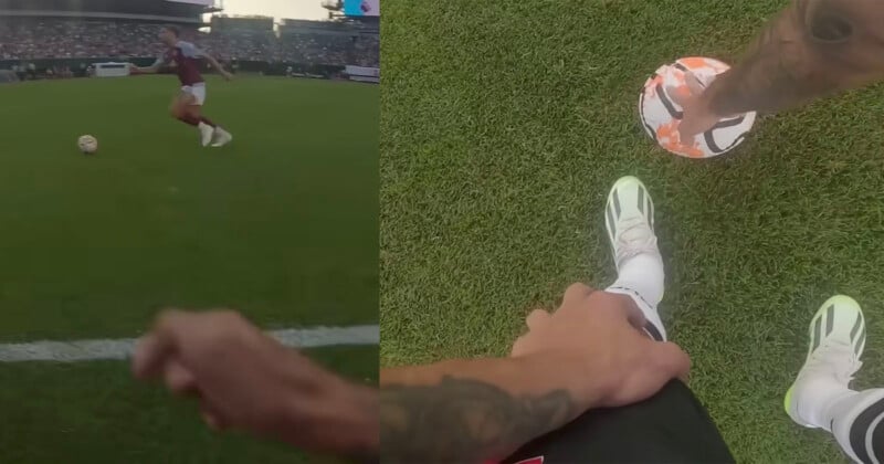 First person view soccer