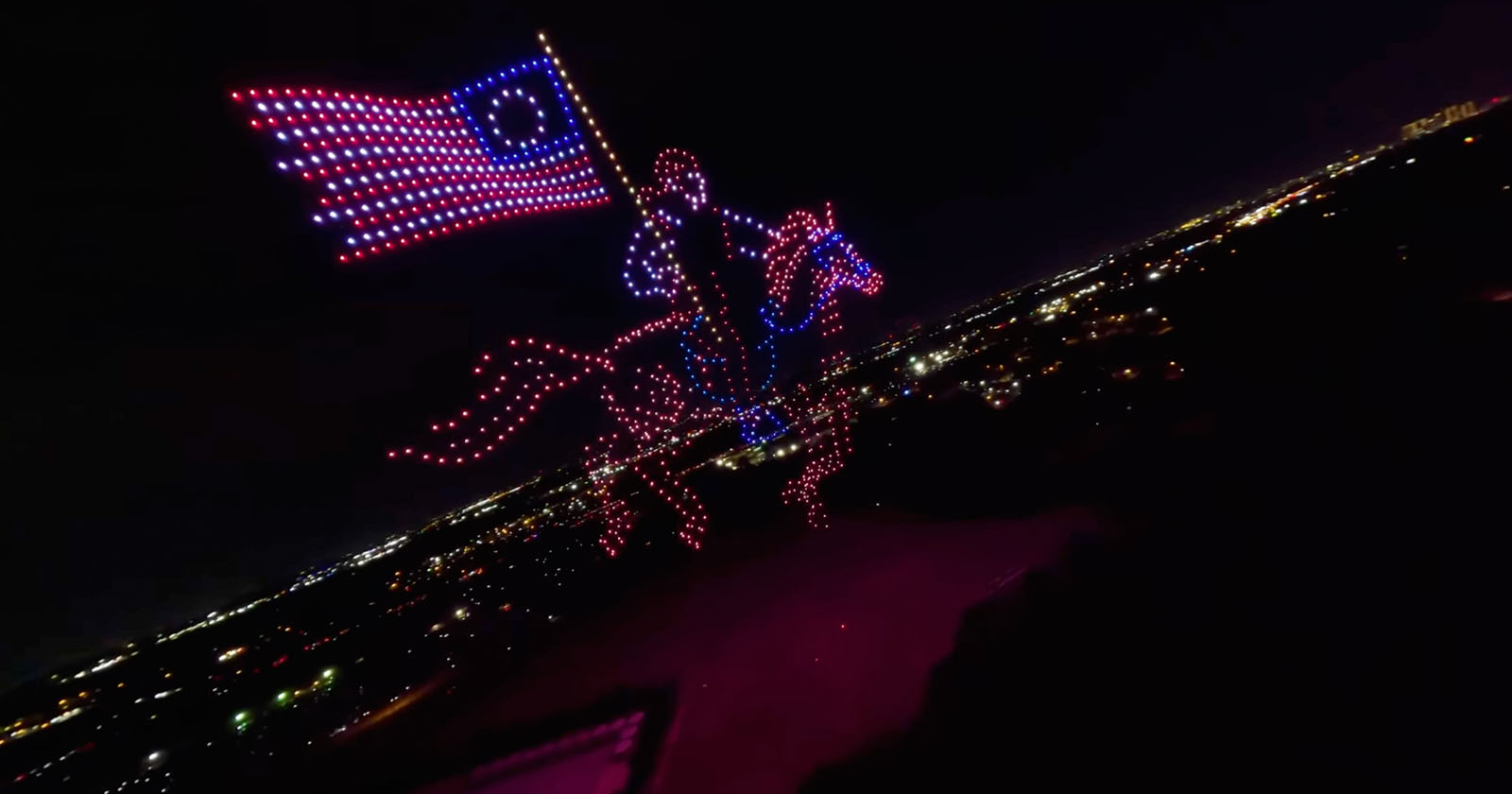 Texas Fourth of July Drone Show Sets Guinness World Record PetaPixel