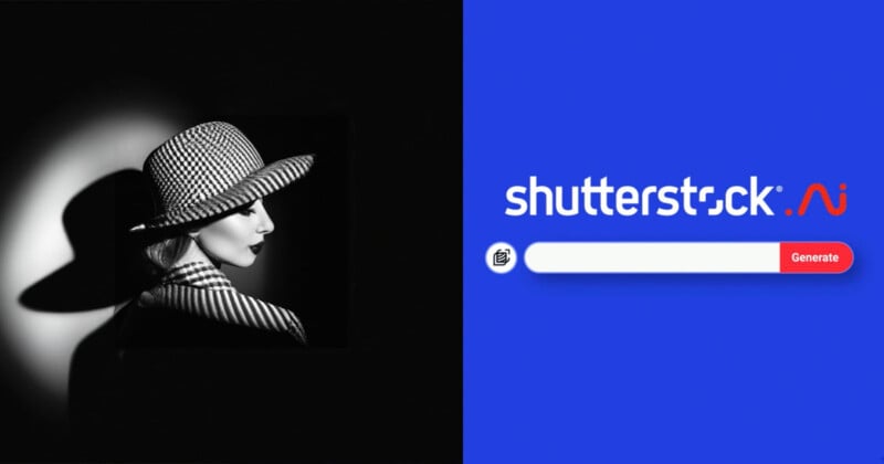 Shutterstock AI photographer