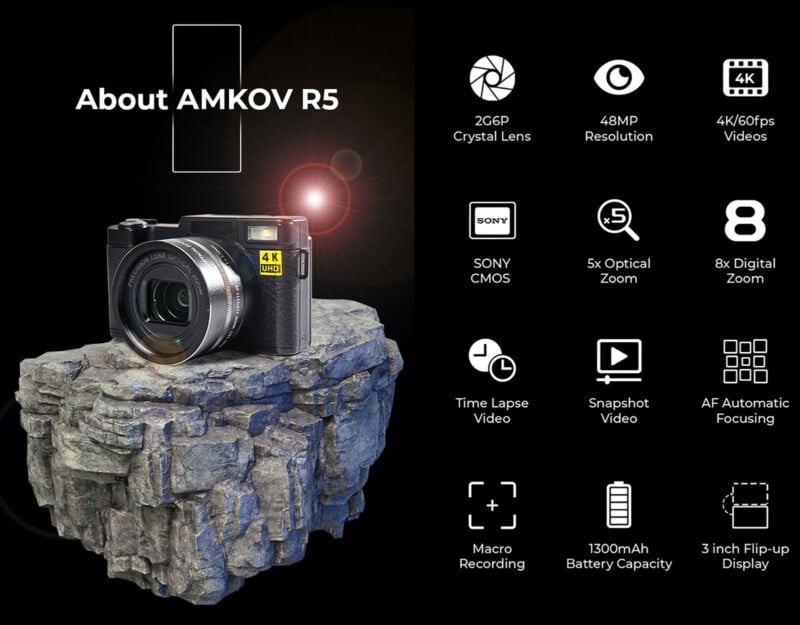 Amkov R5 sur Kickstarter