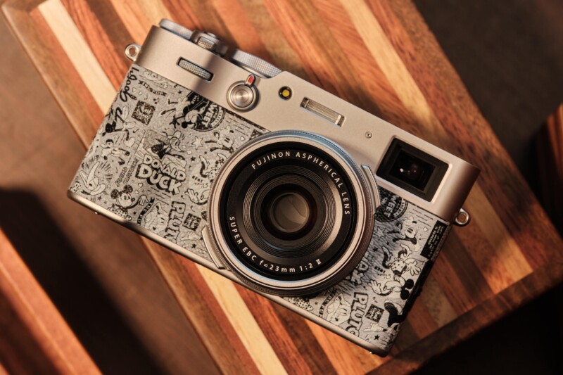 Limited Edition Disney Fujifilm X100V Camera