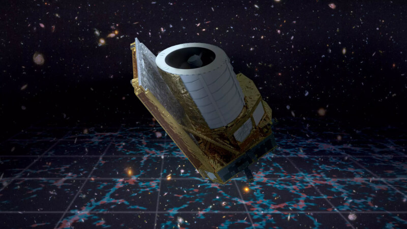 Euclid Space Telescope Test Images