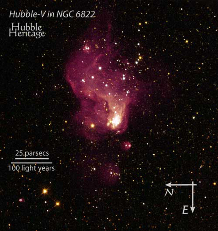 Hubble Space Telescope Hubble-V