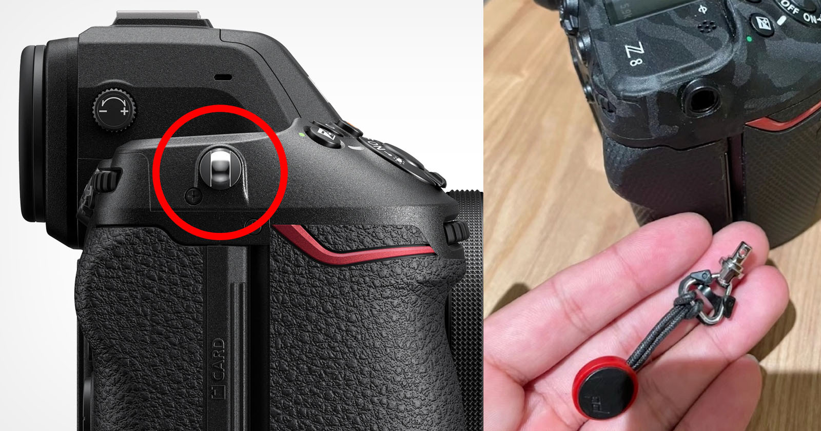 Several Nikon Z8 Owners are Reporting Broken or Loose Strap Lugs