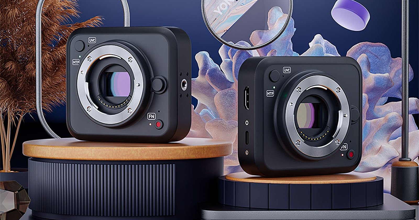 The Yongnuo YN433 is a Micro Four Thirds Camera for Live Streaming