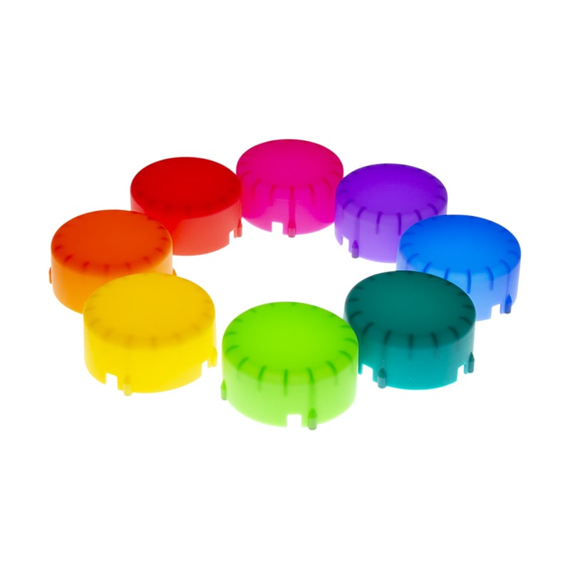 PCB color gel domes