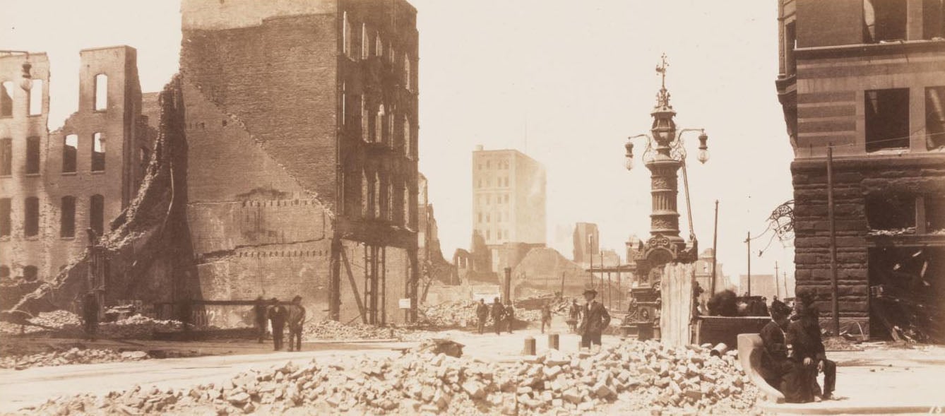 Rare Photographs Of The 1906 San Francisco Earthquake Up For Auction ...