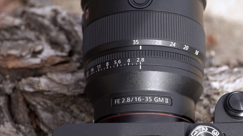 Nouvel objectif Sony FE 16 – 35 mm F2.8 GM II 