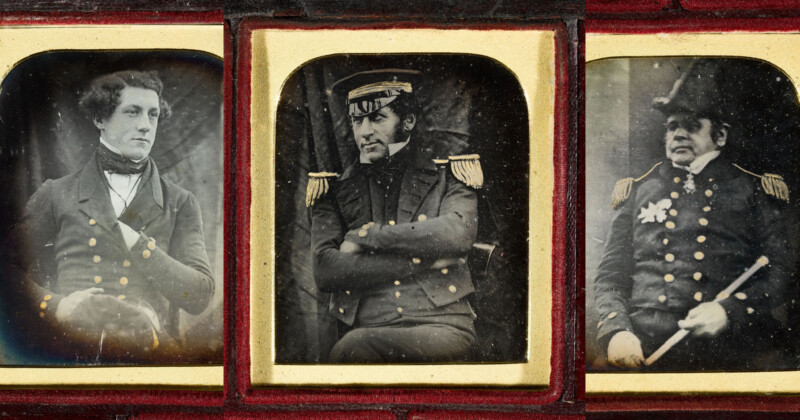 Daguerreotypes of Sir John Franklin's crew