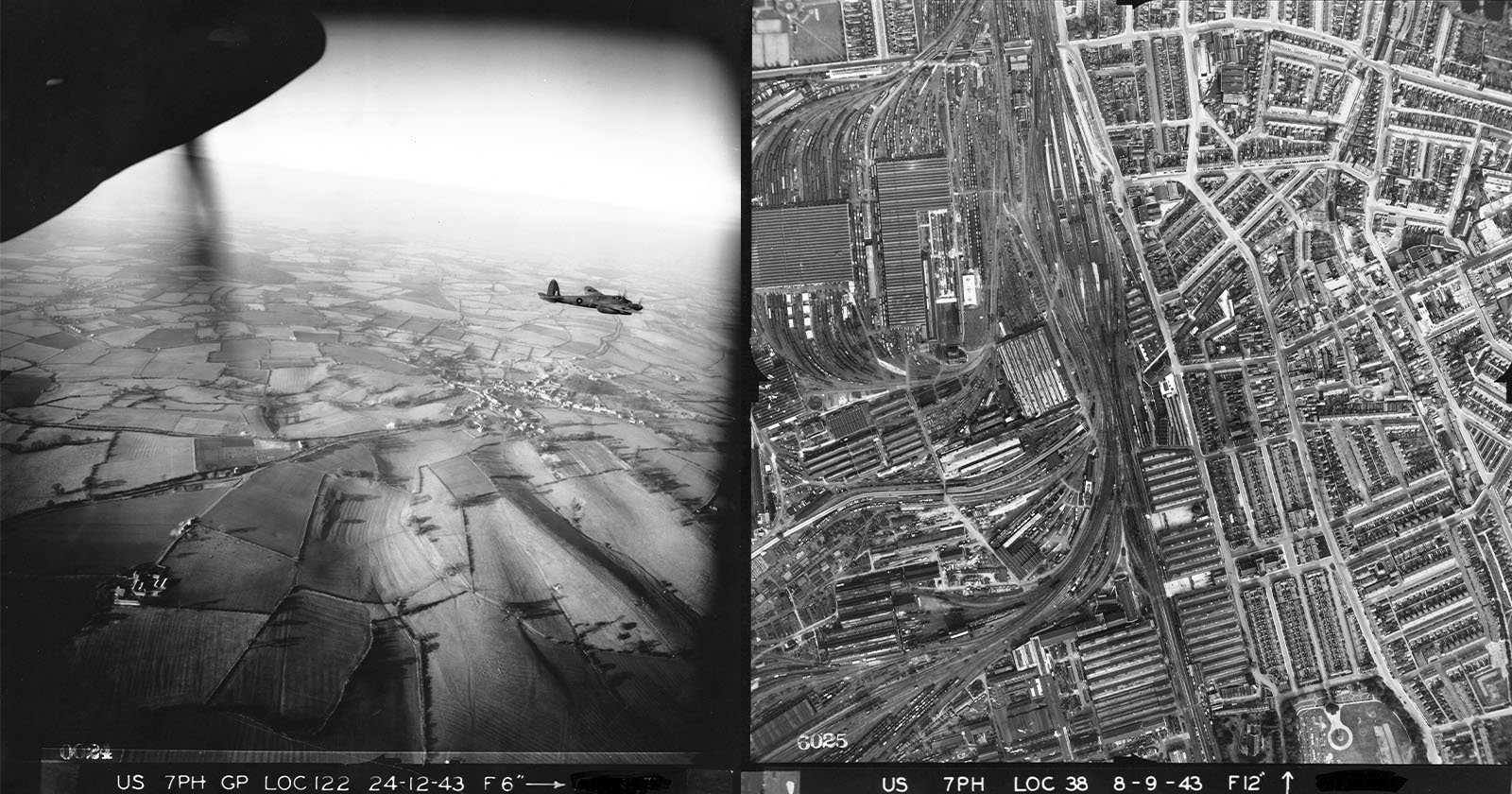 US Reconnaissance Photos Taken During World War II Revealed