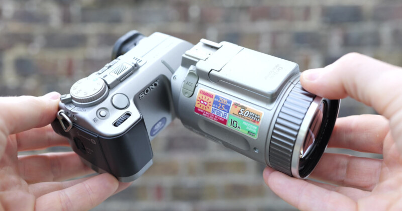 Gordon Laing Camera Labs Sony F707 Retro Review