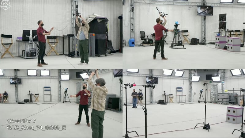 Sony Playstation motion capture stage