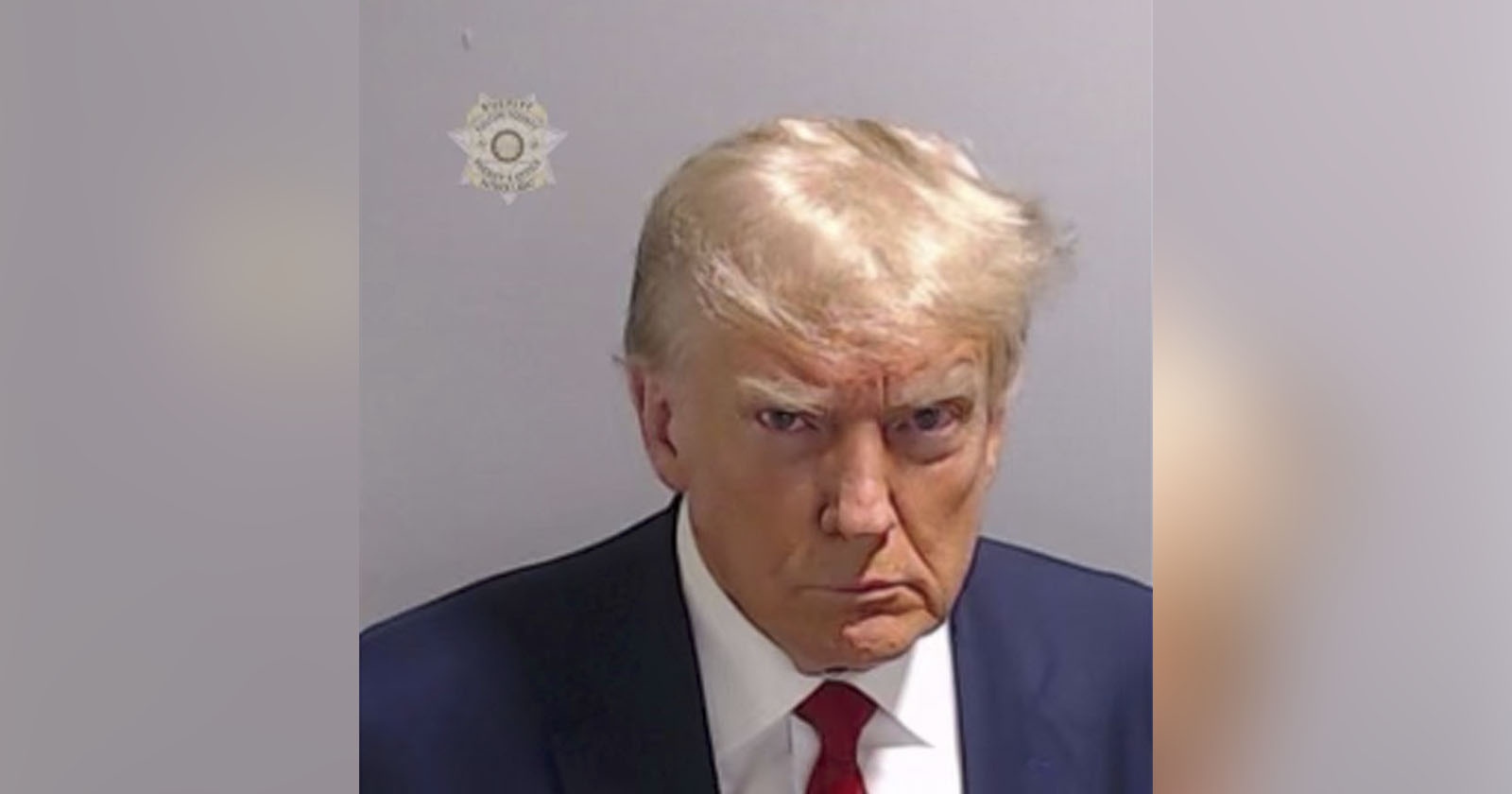 This is Former President Donald Trump’s Mug Shot